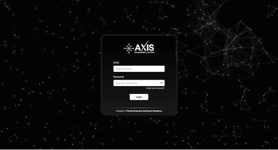 axis login screen