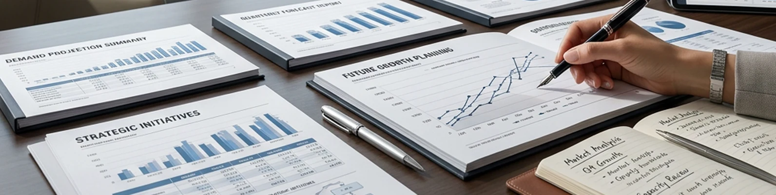 reviewing financial reports